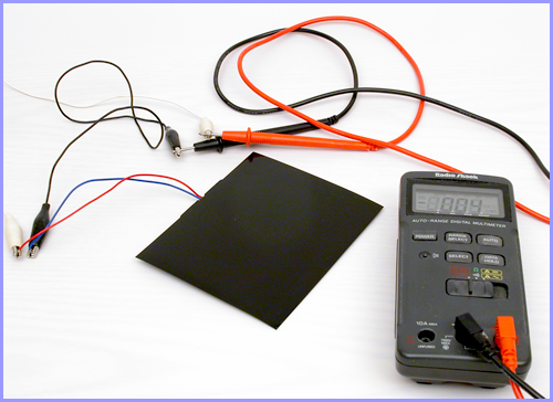 VOM/solar cell with plate image