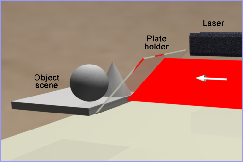 close up of vertical polarization image